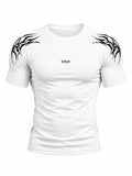 White vix compression Tee