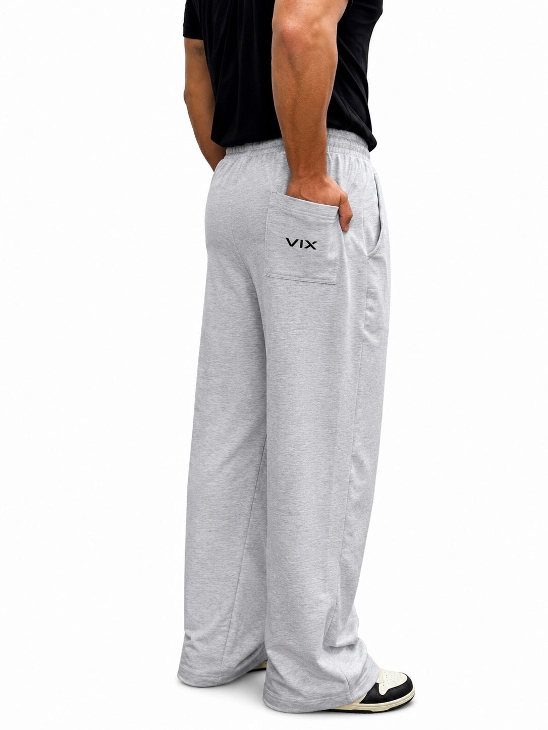 Grey vix sweatpants