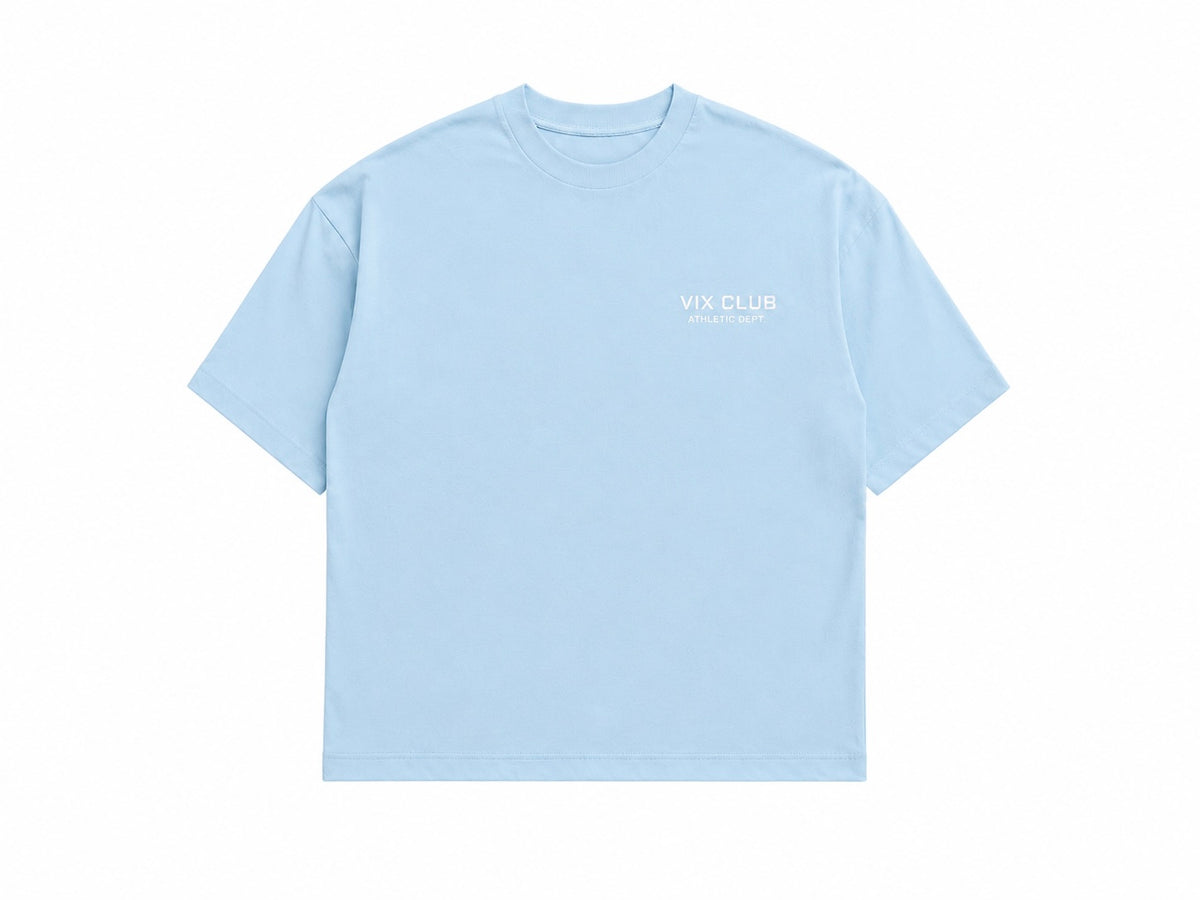 Baby blue boxyfit T-shirt