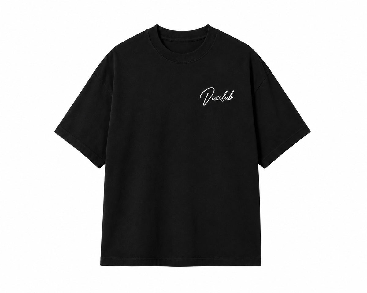 Black vix boxyfit T-shirt
