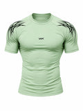 Mint green vix compression Tee