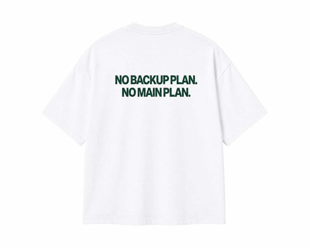 White vix boxyfit T-shirt