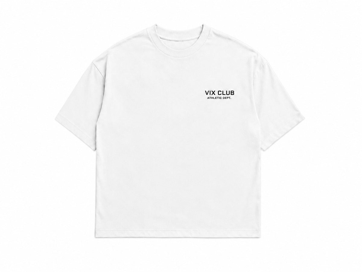 white vix boxyfit T-shirt