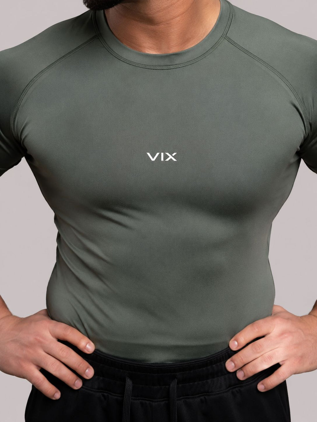 Olive COMPRESSION T-SHIRT