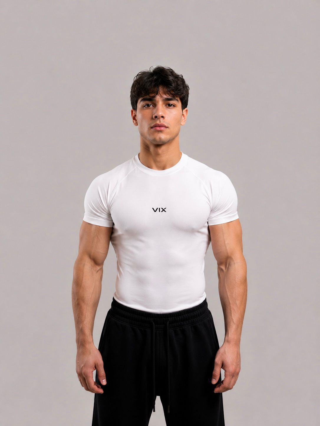 White COMPRESSION T-SHIRT